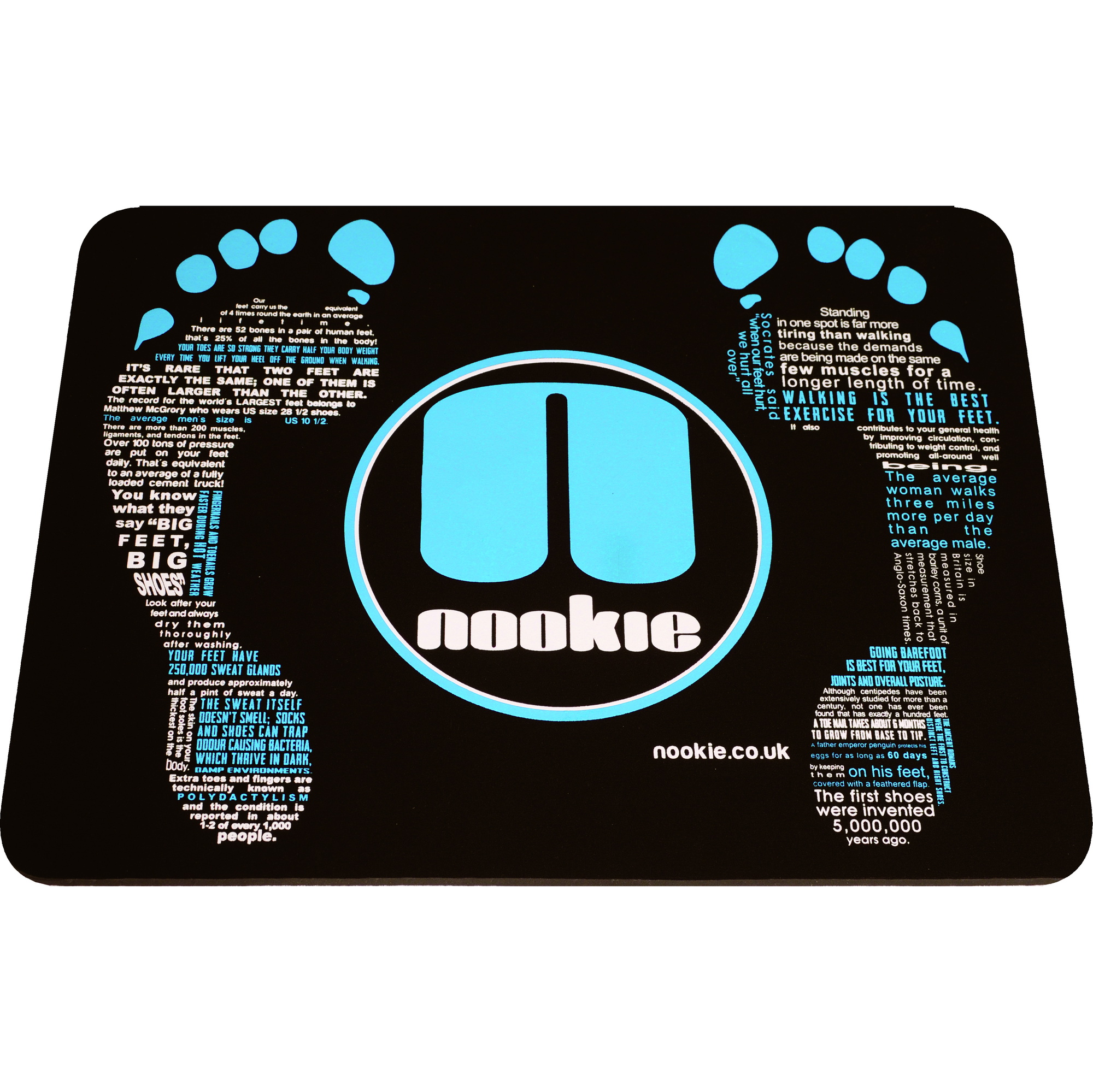 2026 Nookie Neoprene Floor Mat AK47 - Black